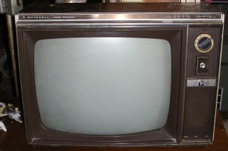 A Motorola TV circa 1970